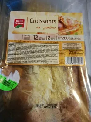 Croissant au Jambon Belle France 280 g (2 * 140 g), code 3258561471372