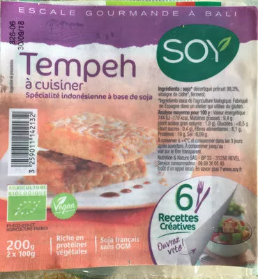 Tempeh à cuisiner Soy 200 g, code 3259011142132