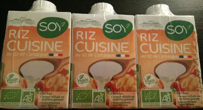 Riz cuisine au riz de Camargue 3X20CL Soy 3 * 20cl, code 3259011163991