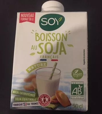 Boisson au soja Soy 50 cl, code 3259011246717