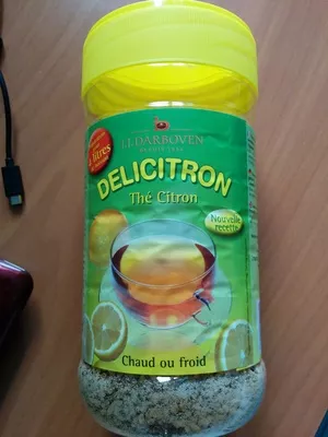 Thé citron J.J.DARBOVEN 400 g, code 3263290015025