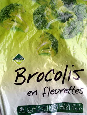 Brocolis en fleurettes Leader Price 1 kg, code 3263850000164