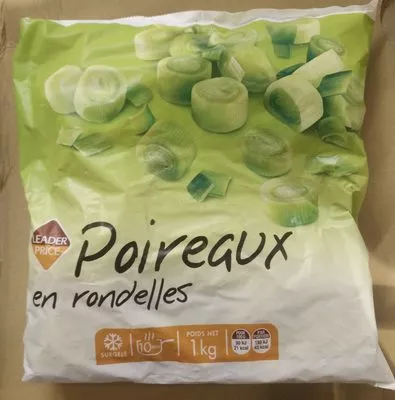 Poireaux en Rondelles Leader Price 1 kg, code 3263850000386