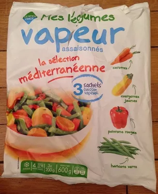 Mes légumes minceurs Leader Price 600 g, code 3263850000782