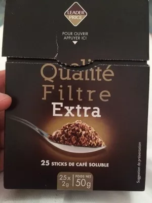 Qualité Filtre Extra Leader Price 50 g, code 3263850192517