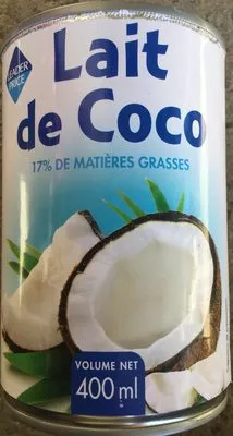 Lait de coco Leader Price 400 ml, code 3263850457012