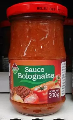 Sauce Bolognaise 200g Leader Price 200 g, code 3263850662713