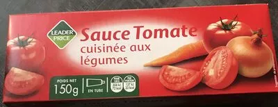 Sauce Tomate aux Légumes Leader Price 135 g, code 3263850681615