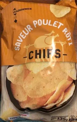 Chips saveur poulet roti  , code 3263853105668