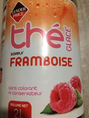 Thé framboise Leader Price 2 L, code 3263855093239