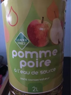 Pomme Poire à l'Eau de Source Leader Price 2 L, code 3263855094519