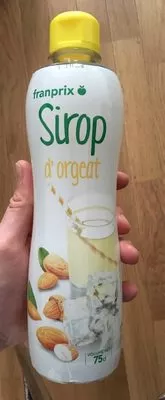 Sirop d'orgeat Franprix 75 cl, code 3263857282815