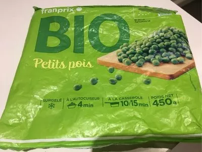 Petit Pois Bio Franprix 450 g, code 3263858400812