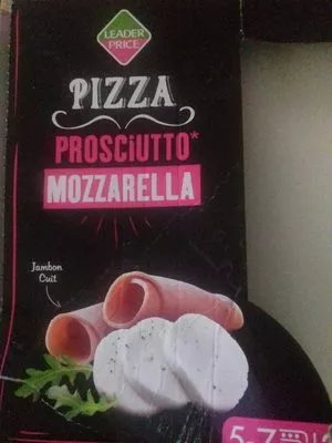 Pizza Prosciutto Mozzarella Leader price 380 g, code 3263858597215