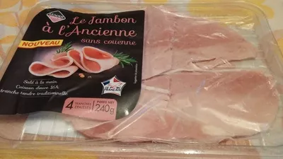 Le Jambon à l'Ancienne Leader Price 240 g, code 3263858607211