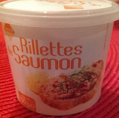 Rillettes de Saumon Leader Price 150 g, code 3263859510114