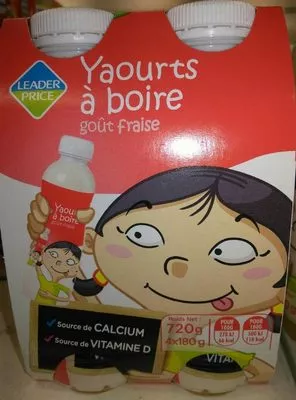 Yaourt à boire Leader Price 720 g, code 3263859630119