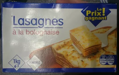 Lasagnes à la bolognaise Le Prix Gagnant! 1 kg, code 3263859840716