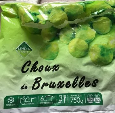 Choux de Bruxelles Leader Price 750 g, code 3263859881719