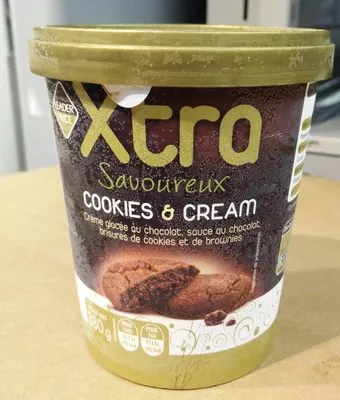 Xtra Savoureux Cookies & Cream Leader Price 380 g (500 ml), code 3263859905811