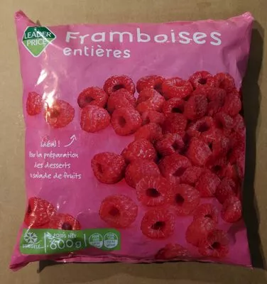 Framboises Entières Leader Price 600 g, code 3263859929510