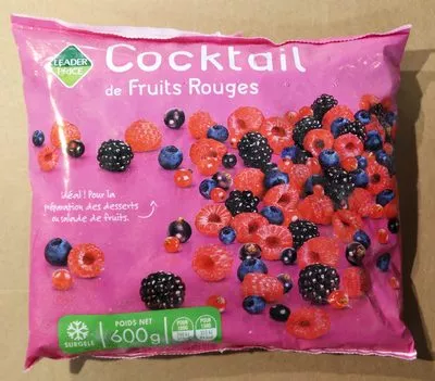 Cocktail de Fruits Rouges Leader Price 600 g, code 3263859929619