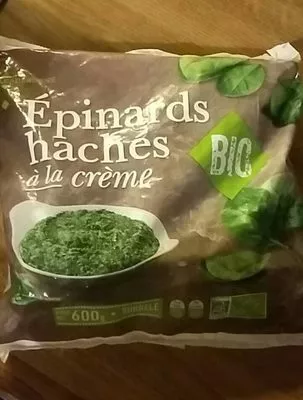 Épinards hachés à la crème  , code 3263859979614