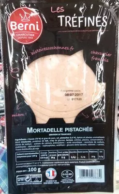 Mortadelle pur porc pistachée Berni 100 g, code 3264050268330