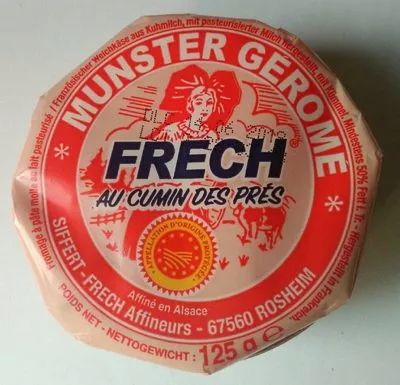 Petit Munster Gerome Au Cumin Frech 125 g, code 3265352108249