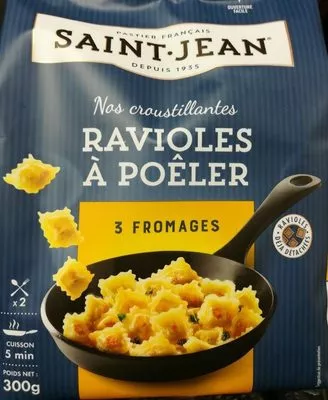 Ravioles à poêler 3 fromages Saint-Jean 300 g, code 3266140057947