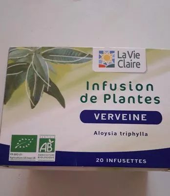 Infusion de plantes verveine La Vie Claire 26 g, code 3266191009971