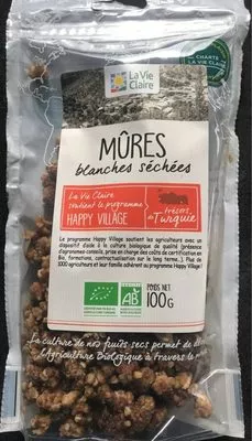 Mûres blanches séchées La Vie Claire 100 g, code 3266191013664