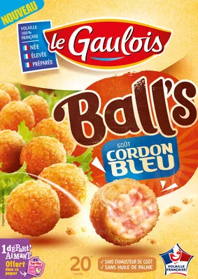 Ball's goût cordon bleu Le Gaulois 200 g, code 3266980013752