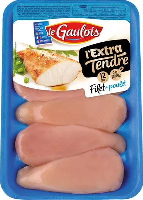 L'extra tendre filet de poulet x6 Le Gaulois 720 g, code 3266980346140