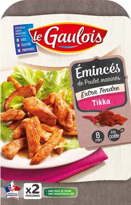 Émincés de Poulet marinés Tikka Le Gaulois 240 g, code 3266980477684