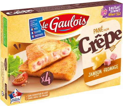 Pané façon crêpes x4 Le Gaulois 200 g, code 3266980785871