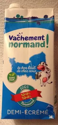 Lait demi écrémé Vachement Normand 1 L, code 3267031705015