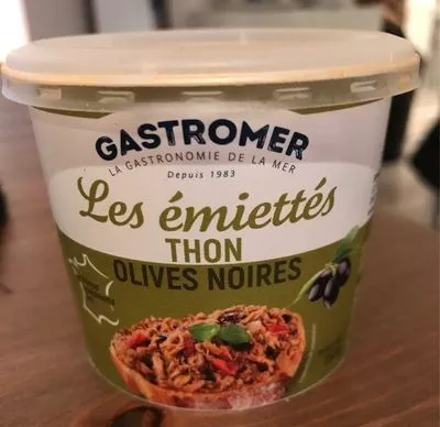 Émiettés de Thon Olives Noires Gastromer , code 3269660013028