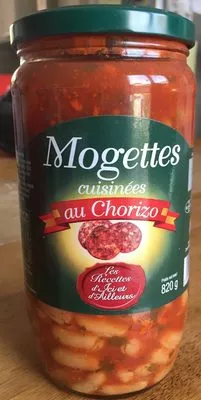 Mogette au chorizo Les Recettes d'ici et d'ailleurs 820g, code 3269660015138