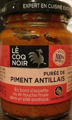 Purée de piment antillais Le Coq Noir 90 g, code 3269710112633