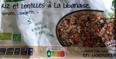 Riz et lentilles  , code 3270120597330