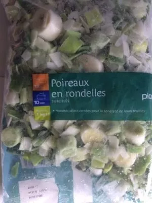 Poireaux en rondelles Picard 1 kg, code 3270160001804