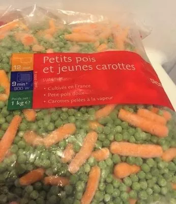 Petits Pois Doux Extra-fins et Jeunes Carottes Picard 1 kg e, code 3270160011216