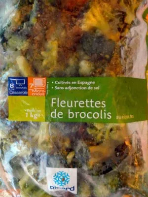 Fleurettes de brocolis Picard 1 kg, code 3270160101238