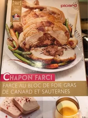 Chapon farci Picard 2,8 kg, code 3270160208661