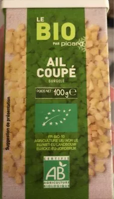 Ail coupé surgelé Picard 100 g e, code 3270160500307