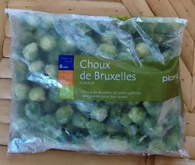 Choux De Bruxelles. Le Sac De 600 Grammes Picard 600 g e, code 3270160599363