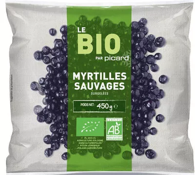 Myrtilles Sauvages Bio Picard 450 g, code 3270160688104