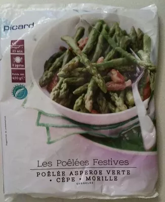 Poêlée Asperge Verte - Cèpe - Morille Picard 450 g e, code 3270160752331