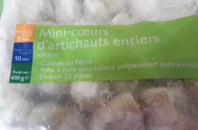 Mini-Cœurs d'Artichauts Entiers Picard 450 g e, code 3270160755226